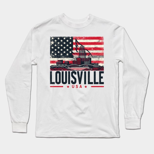 Louisville Long Sleeve T-Shirt by Vehicles-Art